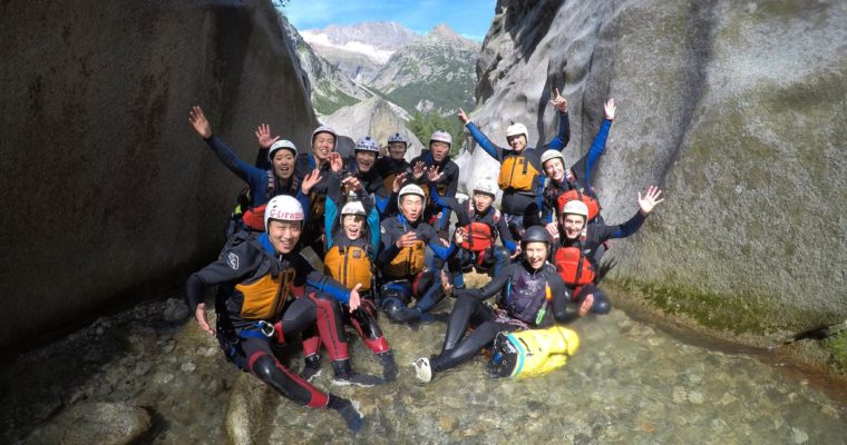 Canyoning is a gift