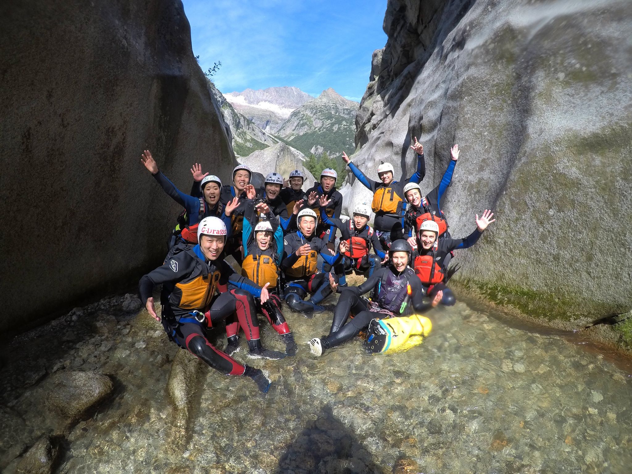 Canyoning is a gift